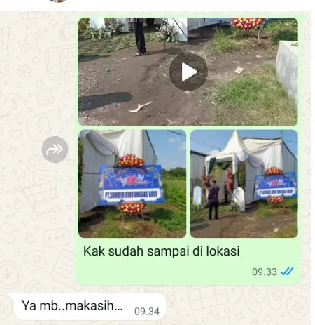Pengiriman Karangan Bunga Wisma 46