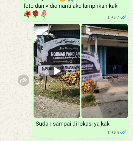 Pengiriman Karangan Bunga Wisma 46